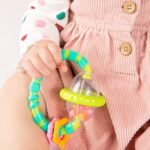 Bright Starts Grab and Spin Baby Rattle and BPA-free Teether Toy - Image 3