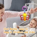 YUNLOVXEE Baby Toys, Cartoon Animal Hanging Rattle Toy - Image 4