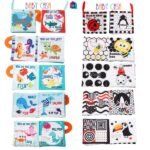 Baby Toys 0-6 Months Soft Cloth Crinkle Books - Image 4