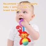 YUNLOVXEE Baby Toys, Cartoon Animal Hanging Rattle Toy - Image 5
