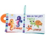 Baby Toys 0-6 Months Soft Cloth Crinkle Books - Image 9